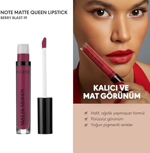 Alternative view of Cosmetics Lipstick 19 Blast Kalıcı Likit Ruj, Mor