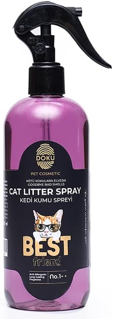 Alternative view of Doku Pet Cosmetic Kedi Kumu Spreyi 400 ml | Topaklanma Yapmayan Kedi Kumu Koku Giderici Sprey