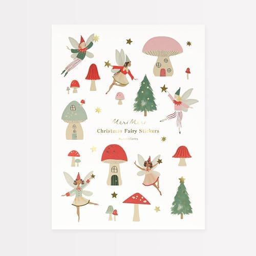 Alternative view of - Christmas Fairy Sheet - Yeni Yıl Perileri Çıkartma