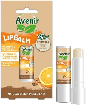Alternative view of Avenir Portakal & Tarçın Vegan Dudak Bakım Kremi - Kuruyan ve Çatlayan Dudaklar Için Yumuşatıcı ve Koruyucu Etkili