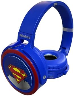 Superman Kablosuz Bluetooth Katlanabilir Kulaküstü Kulaklık