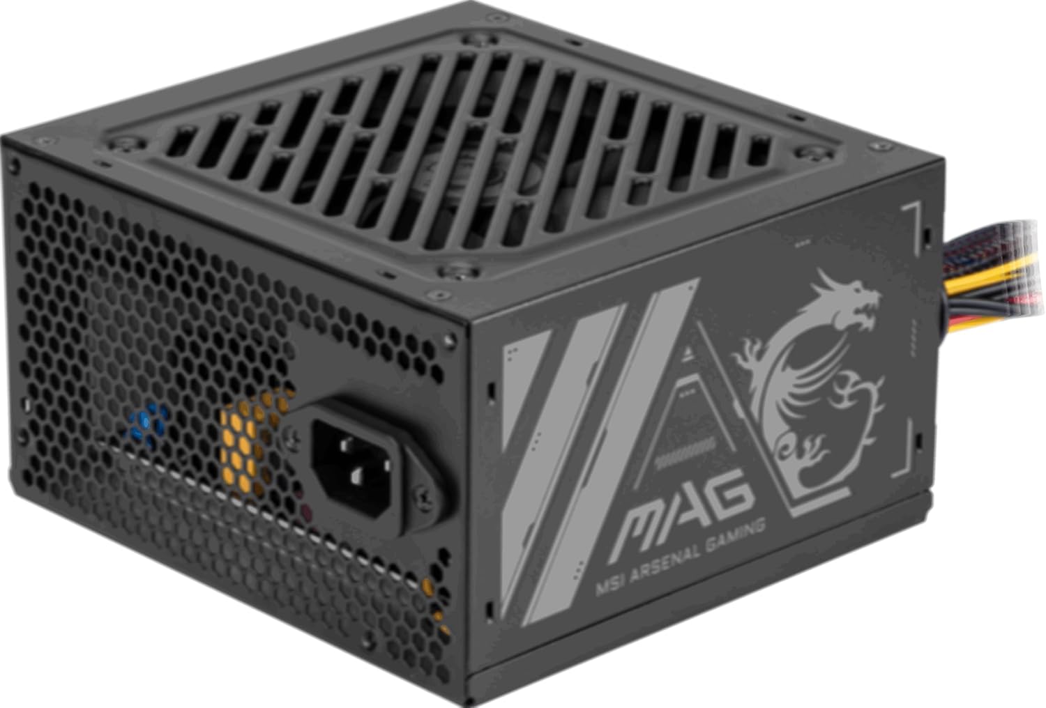 Alternative view of MSI PSU MAG A500N-H 500W POWER SUPPLY