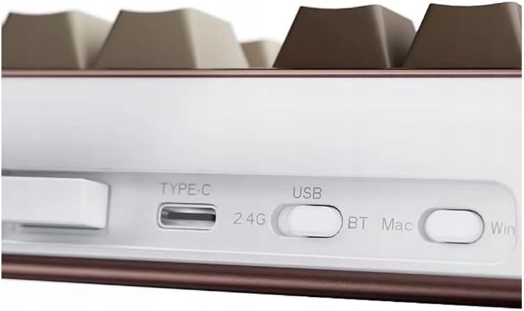Alternative view of Ajazz Ac100 Max Alüminyum Gasket Mekanik Klavye, TFT ekranlı Hot-Swap RGB- 4000 Mah Batarya - PBT Tuş takımı Kaihua Butter Ice Cream Switch
