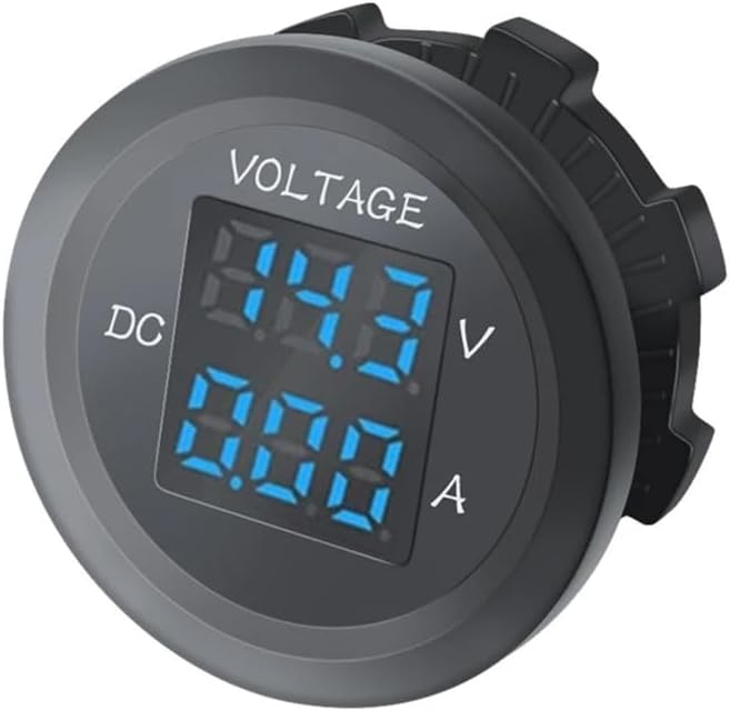 Alternative view of DC12V/24V Dijital Voltmetre Ampermetre