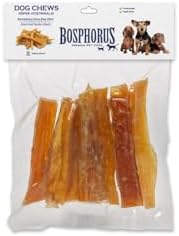 Alternative view of BOSPHORUS Köpek Çiğneme Ödülü, Kurutulmuş Dana Ense Siniri, 120 Gram