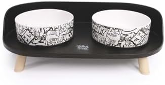 ALTITUDE URBAN STYLE 2Lİ MAMA KABI STANDI BLACK&WHİTE