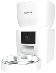 Alternative view of Smart Akıllı Otomatik Kedi Köpek Mama Kabı Mobil Uygulama ile Uzaktan Kontrol Gece Görüş Kameralı ve Sesli İletişim Programlanabilir Çelik Besleme Kasesi X8604