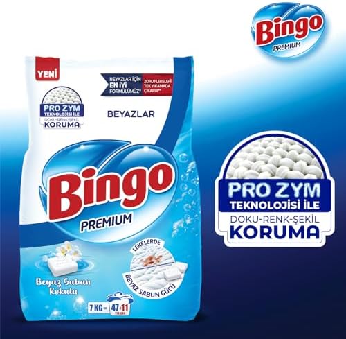 Alternative view of Bingo Premium Toz Çamaşır Deterjanı 7 kg Beyaz