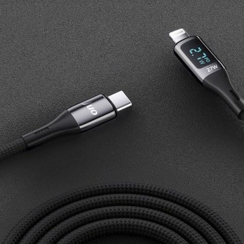Alternative view of 27W Dijital Led Ekranlı USB Type-C to Lightning iPad Hızlı Şarj ve Data Kablosu 1 Metre