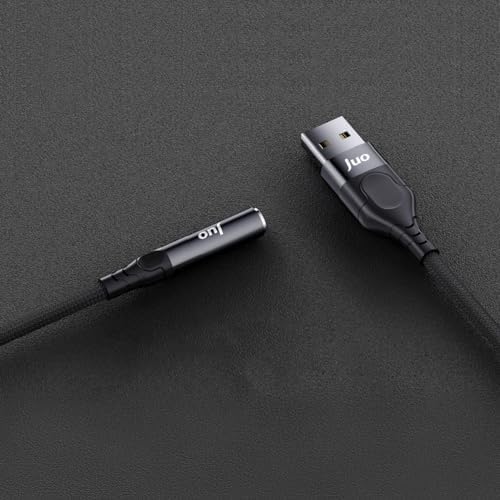 USB-A to 3.5mm Kulaklık Mikrofon Aux Dönüştürücü Harici Ses Kartı