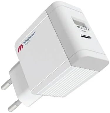 USB ve Type-C Şarj Adaptörü, 2.4A,