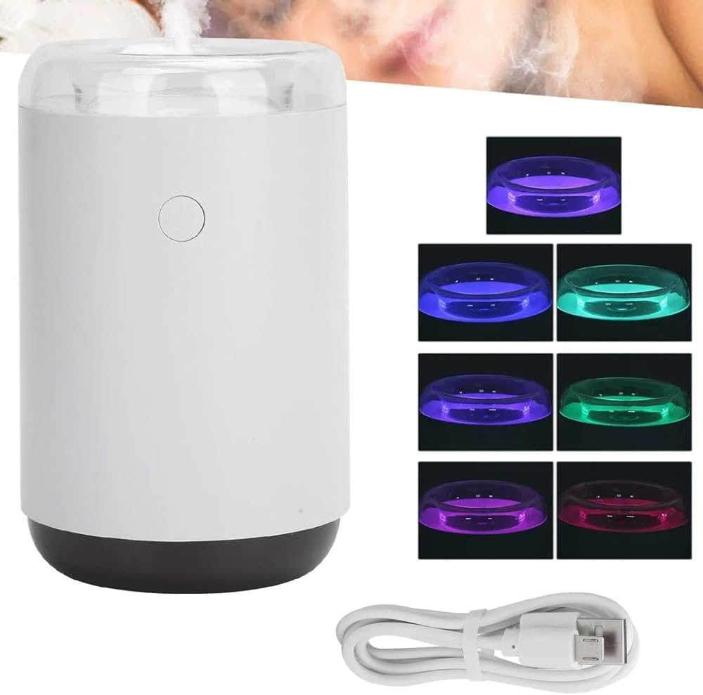 Alternative view of Rgb Işıklı Taşınabilir 255ml Hava Ortam Nemlendirici, Çocuk Odaları İçin İdeal Yedek Filtreli