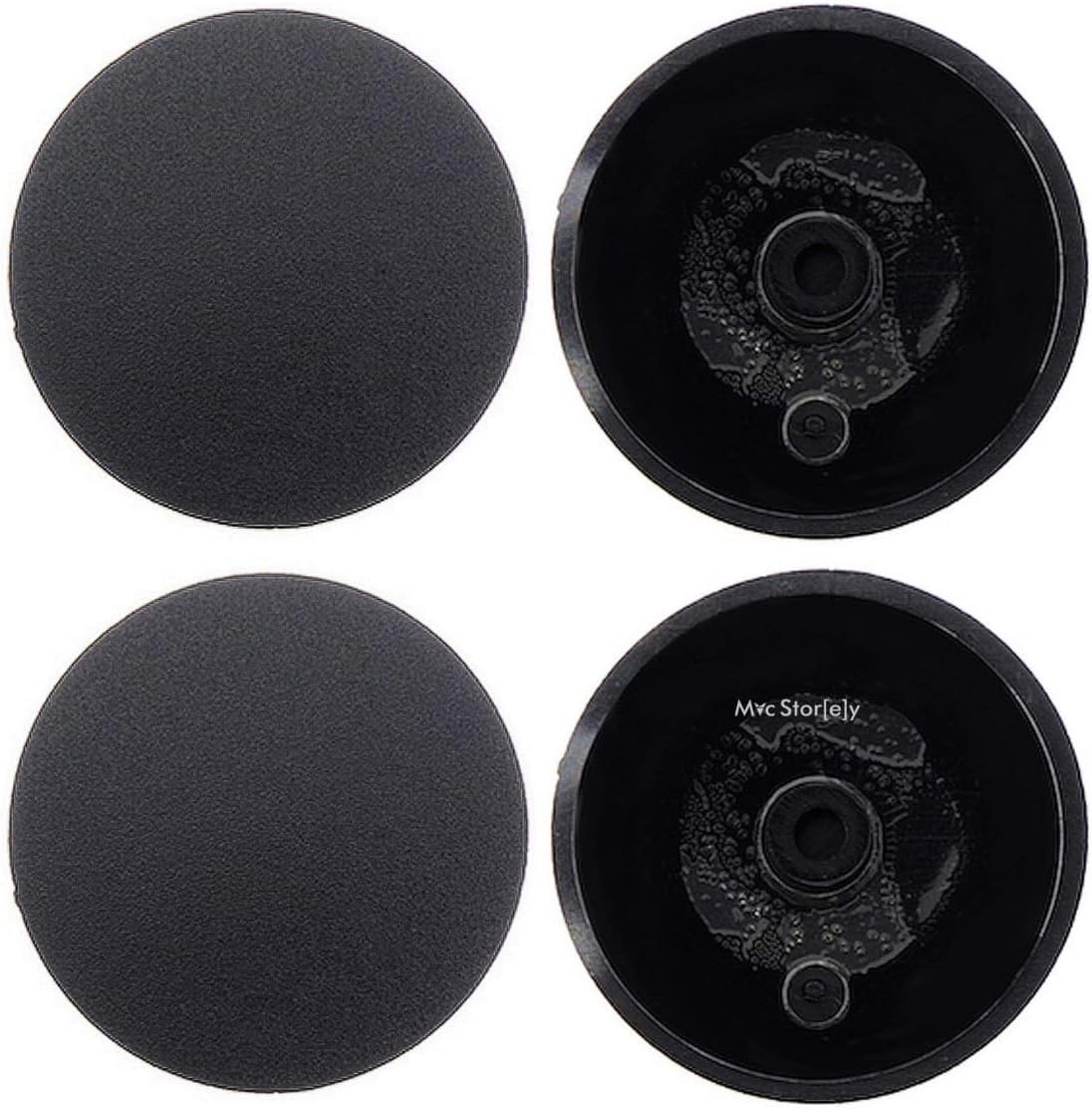 MacBook Pro A1425 A1502 A1398 uyumlu alt kapak rubber feet 4 adet kauçuk ayak seti kaydırmaz yüzey kolay montaj titreşim önleyici uzun ömürlü yedek parçaSiyah