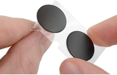 Alternative view of MacBook Pro A1425 A1502 A1398 uyumlu alt kapak rubber feet 4 adet kauçuk ayak seti kaydırmaz yüzey kolay montaj titreşim önleyici uzun ömürlü yedek parçaSiyah