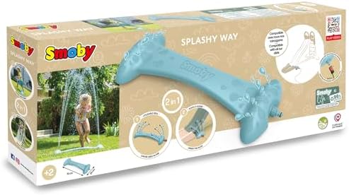 820702, Life Splashy Way Oyuncağı, Su Fışkırtmalı, Fıskiye Yüksekliği Ayarlanabilir, UV Işını Korumalı, Geri Dönüşümlü Malzeme