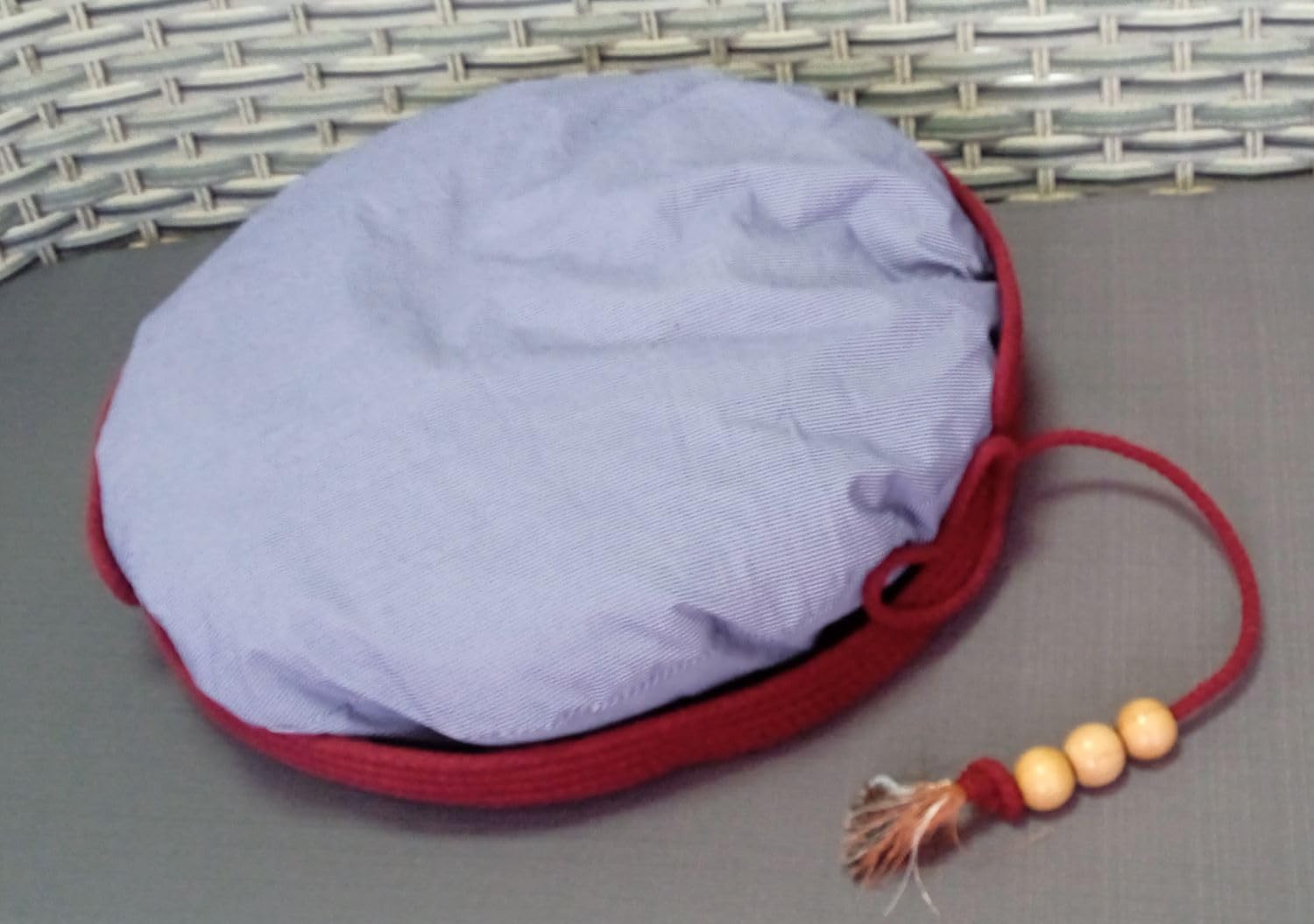 45CM KEDİ KÖPEK YATAĞI ELYAF YATAKLI