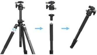 SmallRig 4288 CT200 Yatay ve Dikey Ayarlanabilen Fotoğraf Tripodu