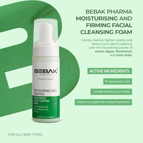 Alternative view of Bebak Pharma Nemlendirici Sıkılaştırıcı Temizleme Köpüğü 160 ml