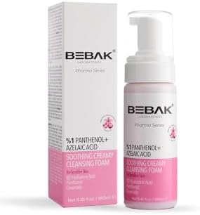 Alternative view of Bebak Pharma Series Hassas Ciltler İçin Yatıştırıcı Temizleme Köpüğü 160 ml
