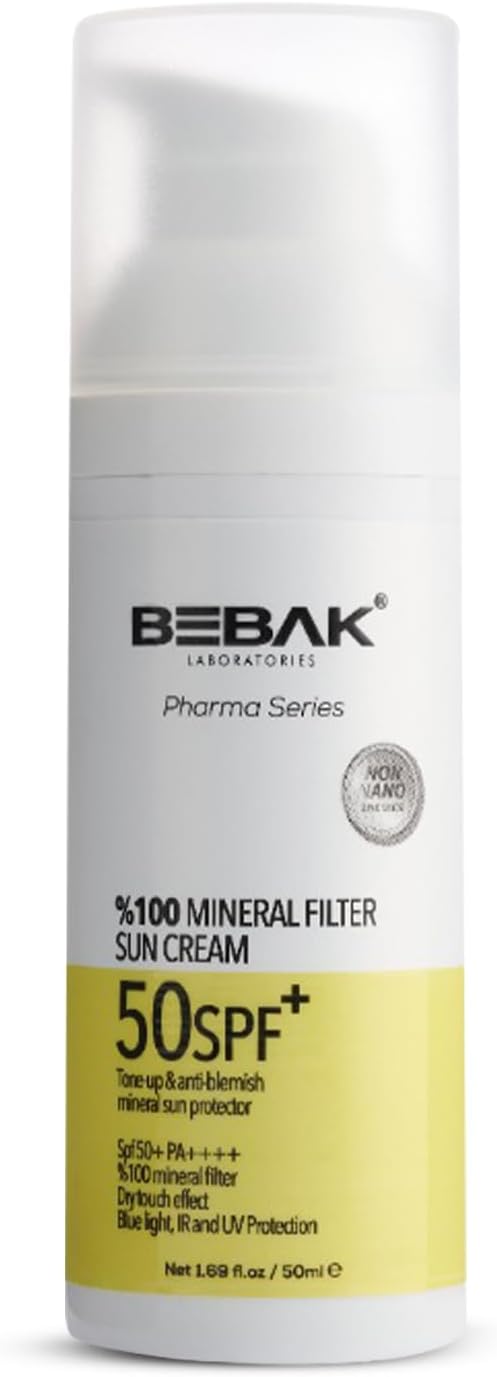 Bebak Pharma Mineral Filter Güneş Kremi 50spf+ 50ml