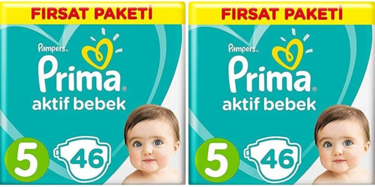 Alternative view of Bebek Bezi Aktif Bebek 5 Beden 92 Adet (46X2)