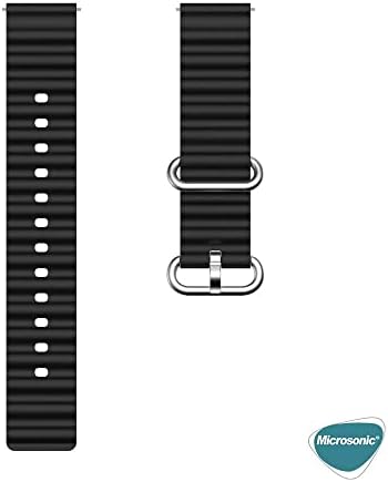 S4 Kordon Ocean Band Siyah [ S4 ile Uyumlu Kordon - Siyah]