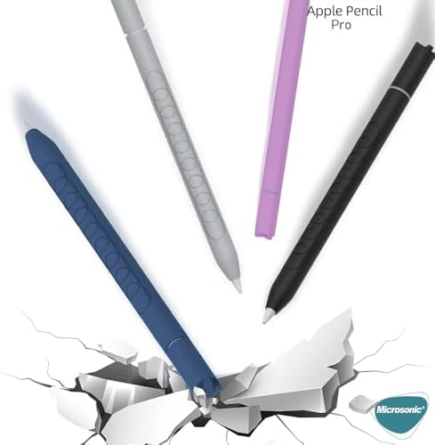 Pencil Pro Kılıf Mat Silikon Pembe [ Pencil Pro ile Uyumlu Kılıf - Pembe]