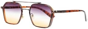 ROYAL EYEWEAR RE0039 METALİK LEOPAR GÜNEŞ GÖZLÜĞÜ