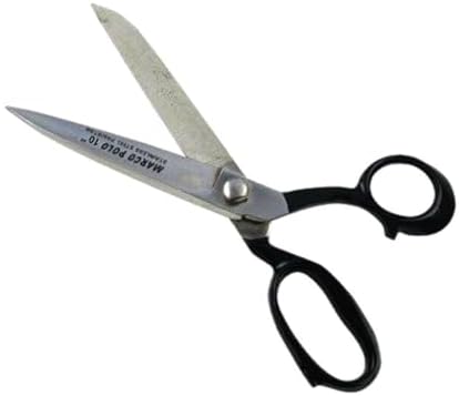 Marco Polo 10%100 Çelik Profesyonel Terzi Makası 24.5 cm Tam Boy