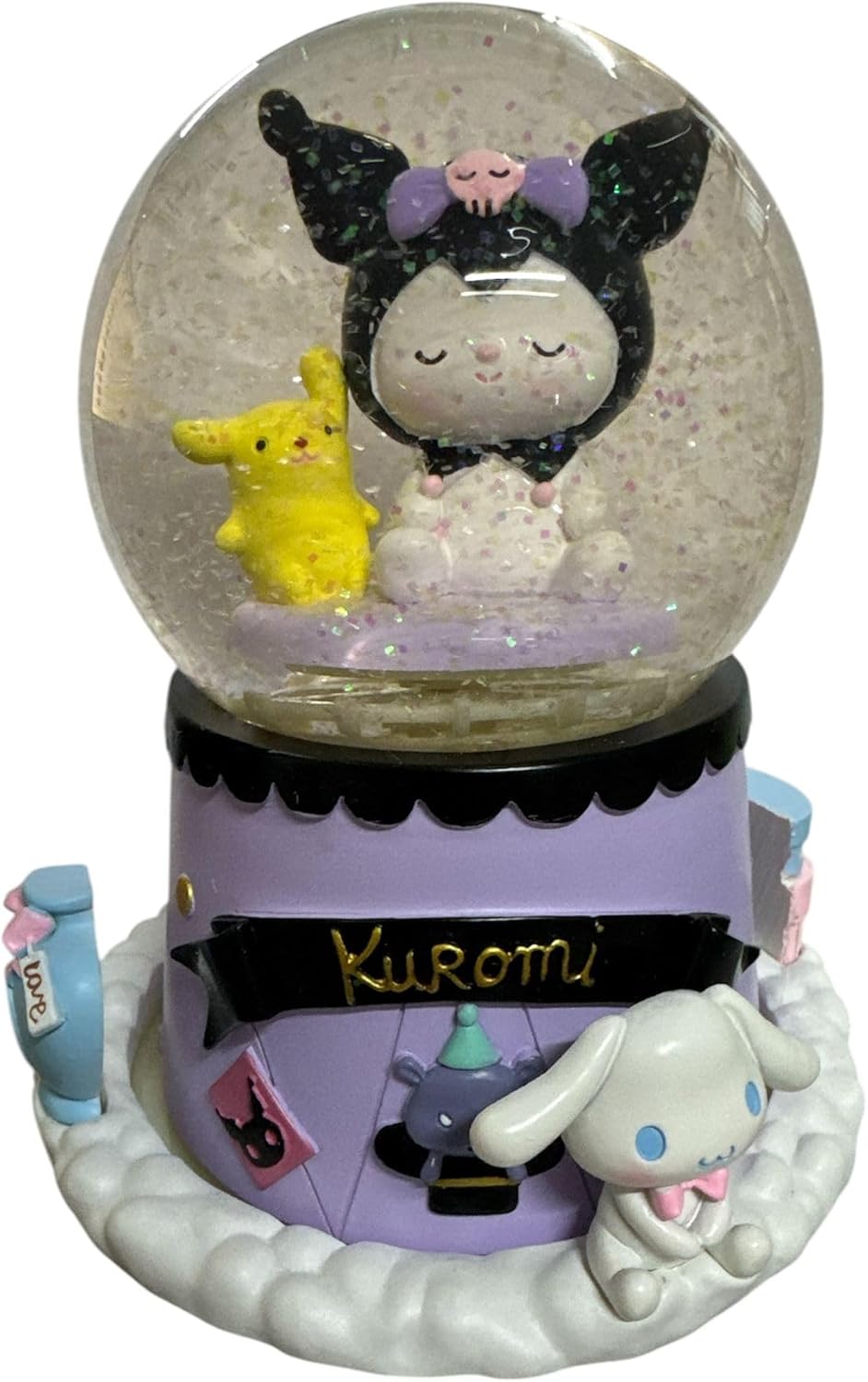 Alternative view of Ve Pompompurin Gözü Kapalı Dev Boy Işıklı Müzikli Kar Küresi