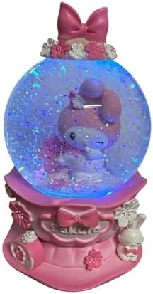 My Melody Sakura Göz Kırpan Işıklı Müzikli Büyük Boy Kar Küresi
