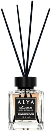 ALYA ALYA 's Scents Sandalwood Bambu Çubuklu Oda Kokusu - Sandal Ağacı Kokusu