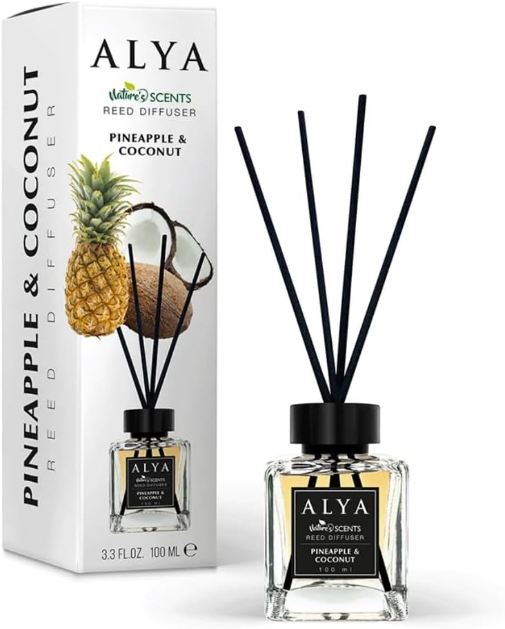 Alternative view of ALYA 's Scents Pineapple & Coconut Bambu Çubuklu Oda Kokusu- Ananas & Hindistan Cevizi Kokusu