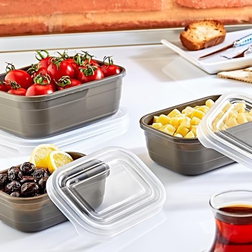 Alternative view of 3Lü Saklama Kabı Set BEJ