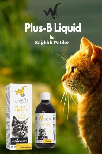 WhiteVeterinay Kediler İçin Deri Ve Tüy Sağlığı Destekleyici B Vitamini Plus-B 100ml