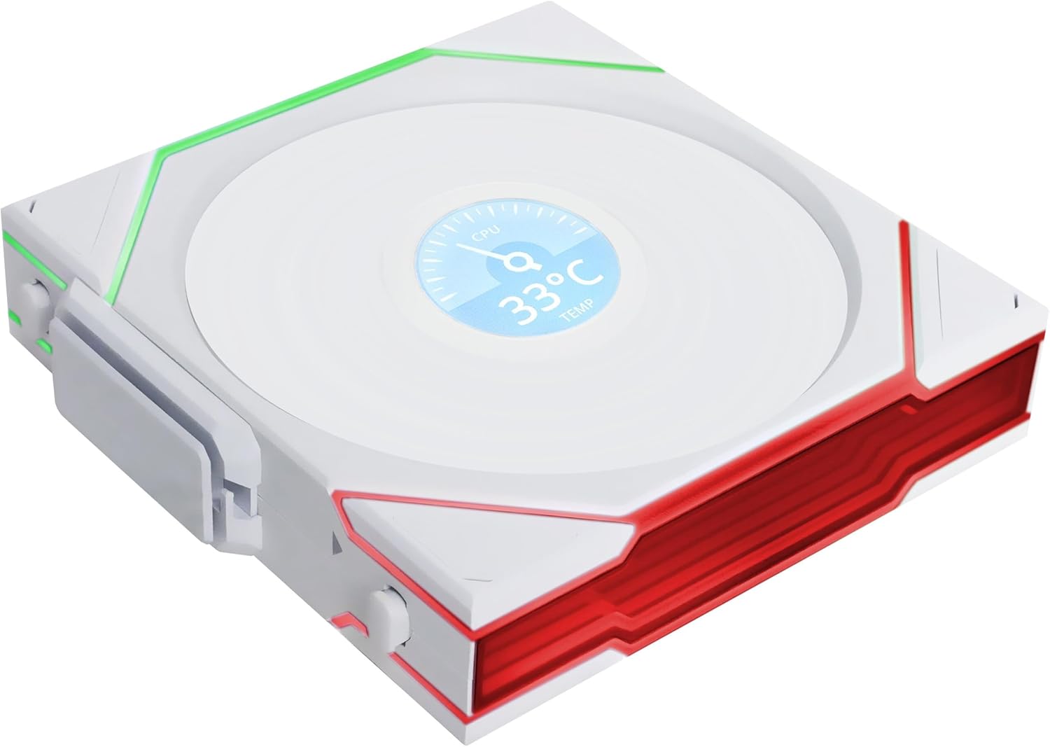 Alternative view of Li UNI FAN TL WIRELESS LCD 1x120mm Beyaz Kasa Fanı (G99.12TLLCD1W1W.00)