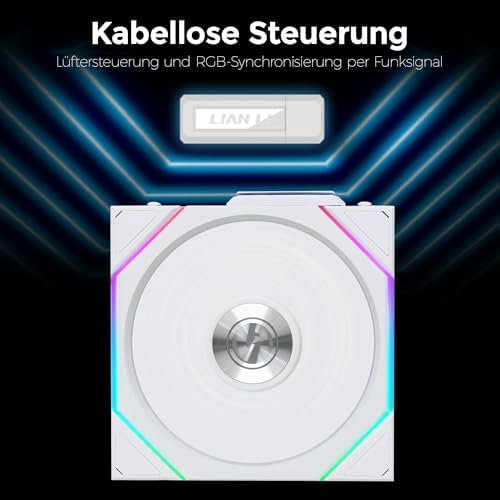 Alternative view of Li UNI FAN TL WIRELESS 1x120mm Beyaz Kasa Fanı (G99.12TL1W1W.00)