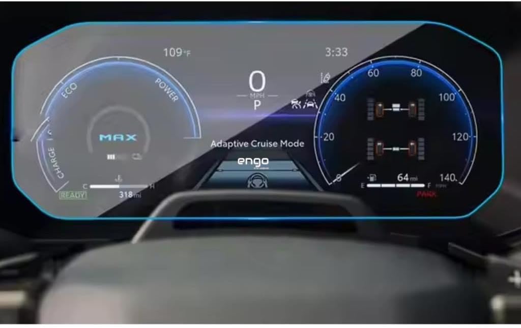 Alternative view of Land Cruiser Prado Ekran Koruyucu 12.3 inç Gösterge