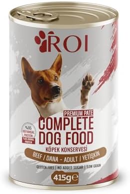 Roi Dana Etli Yüksek Proteinli Yetişkin Köpek Konservesi 415 Gr x 12 Adet