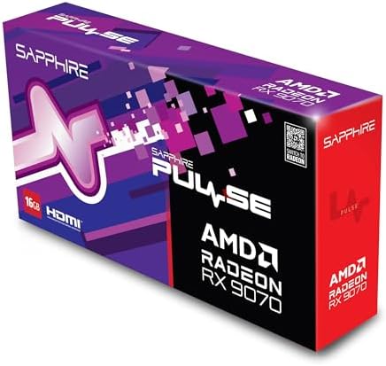 SAPPHIRE AMD RADEON™ RX 9070 GAMING 16GB DUAL HDMI/DUAL DP GPU Ekran Kartı