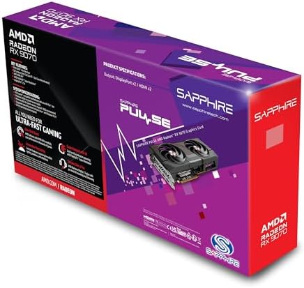 Alternative view of SAPPHIRE AMD RADEON™ RX 9070 GAMING 16GB DUAL HDMI/DUAL DP GPU Ekran Kartı