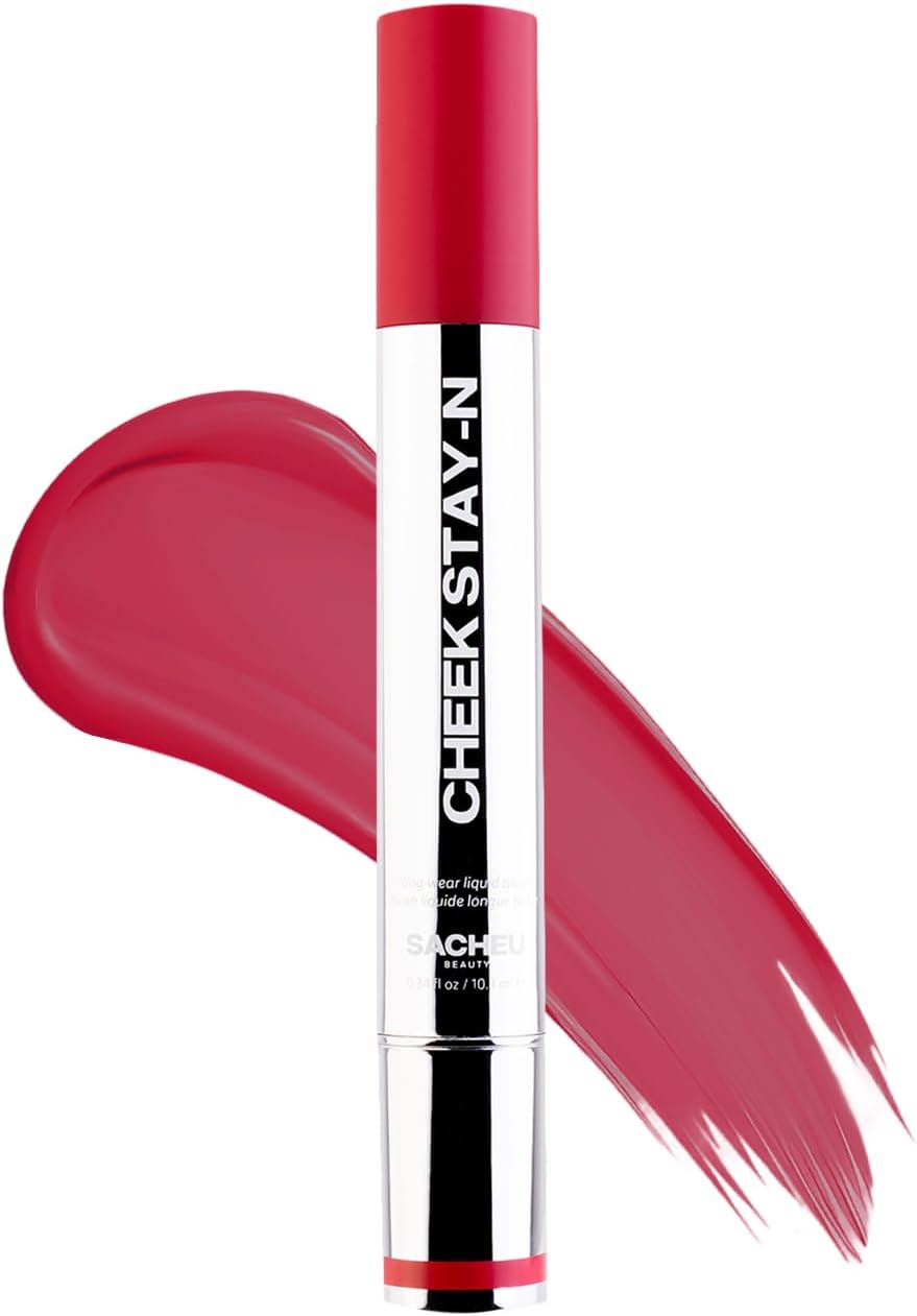Sacheu Cheek -n Uzun Süre Kalıcı Likit Allık 04 I'm Flirty 10ML