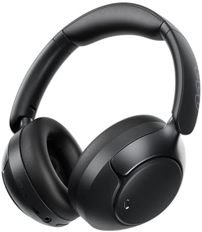 Alternative view of QCY H3 Pro Hybrid Anc Hi-res Ldac Bluetooth 5.4 Kafaüstü Kablosuz Kulaklık Çift Cihaz desteği Siyah