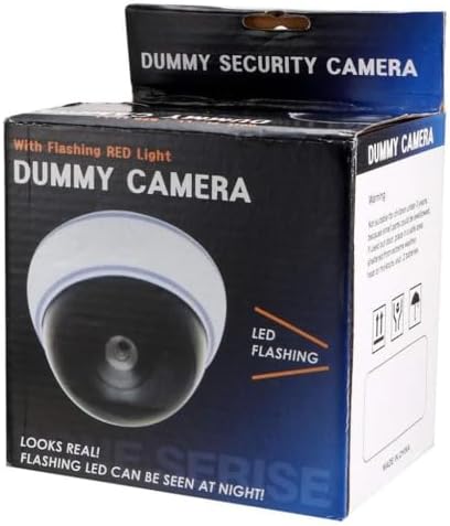 Kırmızı Ledli Dome Sahte Kamera