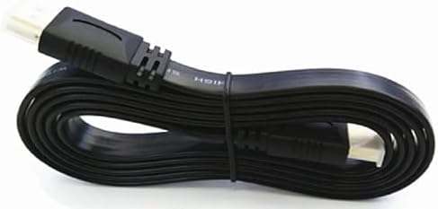 9549 0.3 Metre Yassı Flat Slim Hdmi Kablo Uyumlu 4k Full Hd 4k 60hz 2.0 Uyumlu 4K 60p çözünürlük uyumlu 18 Gbps veri aktarım hızı, ethernet kanallı