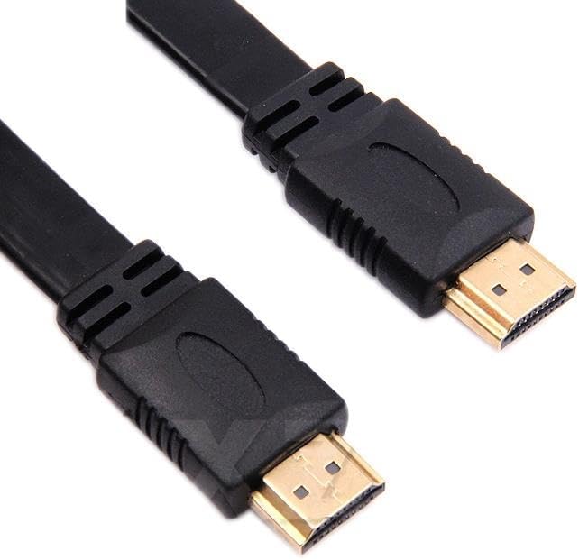 Alternative view of 9549 0.3 Metre Yassı Flat Slim Hdmi Kablo Uyumlu 4k Full Hd 4k 60hz 2.0 Uyumlu 4K 60p çözünürlük uyumlu 18 Gbps veri aktarım hızı, ethernet kanallı