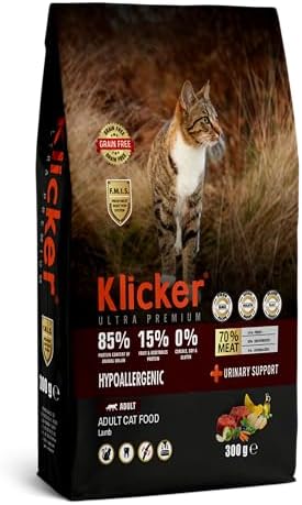 Alternative view of Klicker Tahılsız Yetişkin Kedi Maması Kuzulu 300gr