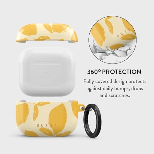 Alternative view of BURGA AirPods 3 ile Uyumlu Kılıf, Lemon Tart