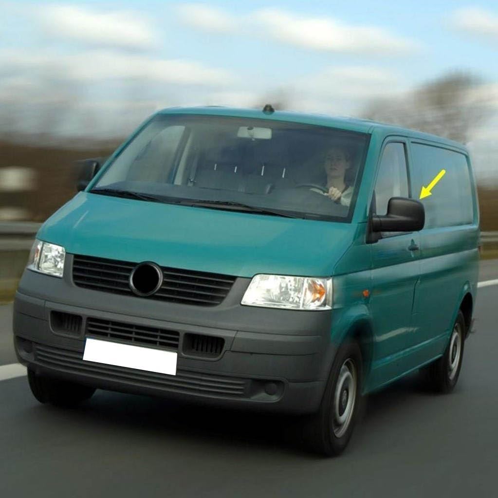 Sol Dikiz Aynası Camı Isıtmalı 7H1857521N VW Transporter T5 ile uyumlu 2004-2010