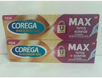 Yastık Konforu Diş Protezi Yapıştırıcı Krem 40 gr x 2 Adet